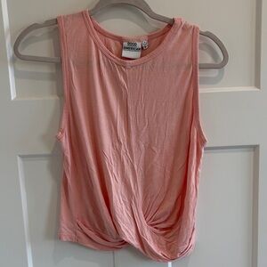 Good American Peach Twist Tank Top
